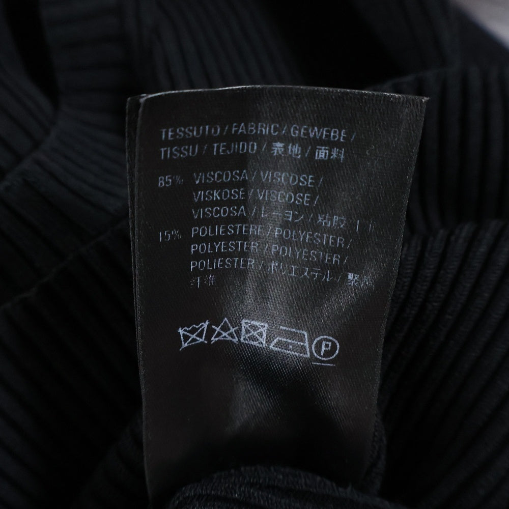 BALENCIAGA(バレンシアガ) ショルダーロゴタグ付 クルーネック 長袖セーター ブラック レディース 570828 T5101