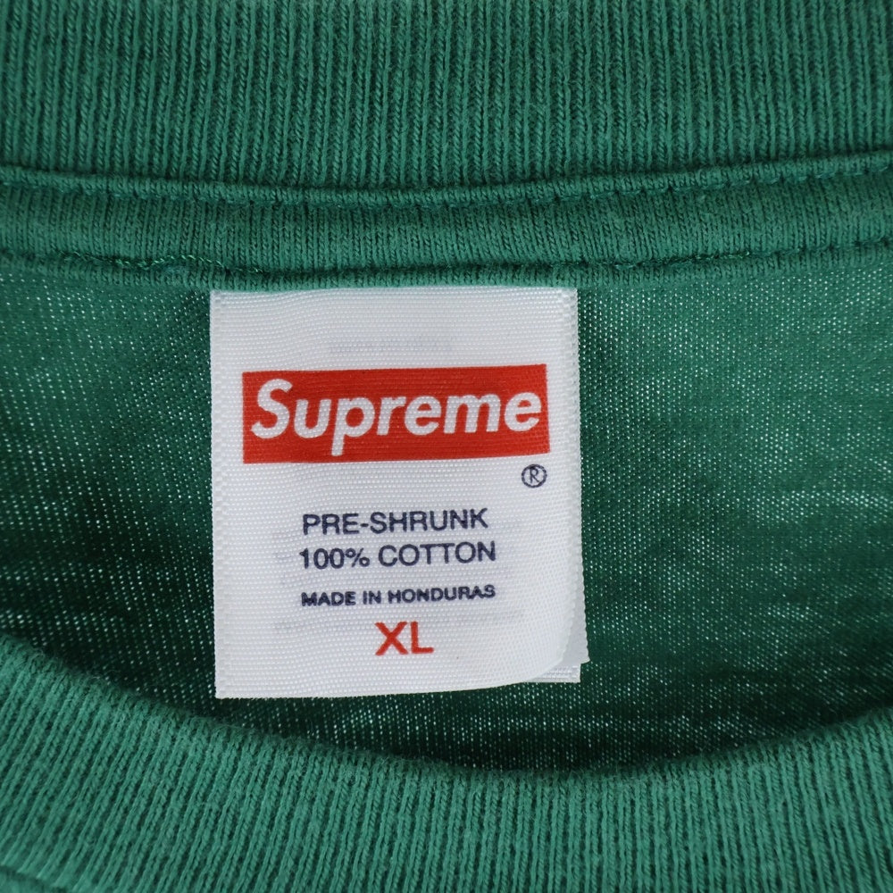 SUPREME(シュプリーム) 25SS Beef Tee ビーフ 半袖 クルーネック カットソー Tシャツ グリーン