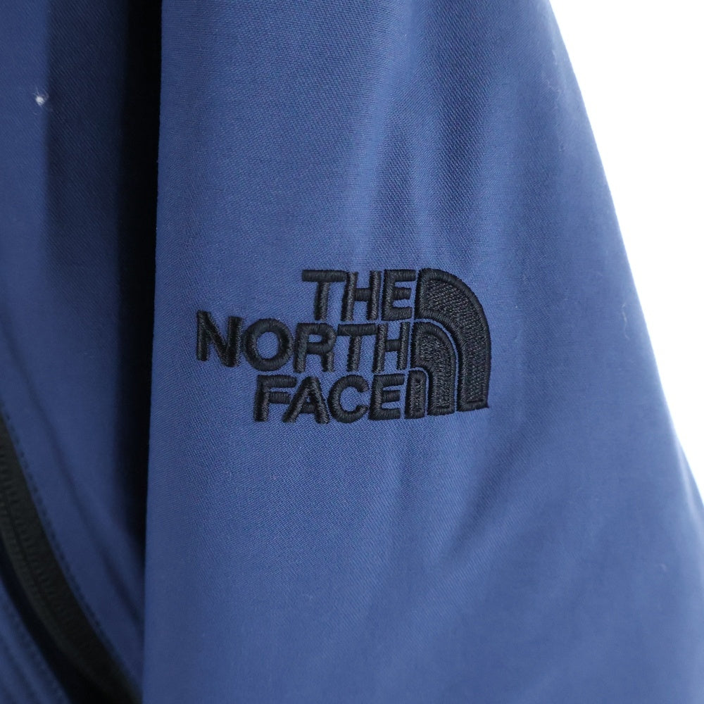 THE NORTH FACE(ザノースフェイス) フード付き ダウンコート ナイロン ジャケット ブルー NYJ2HG81