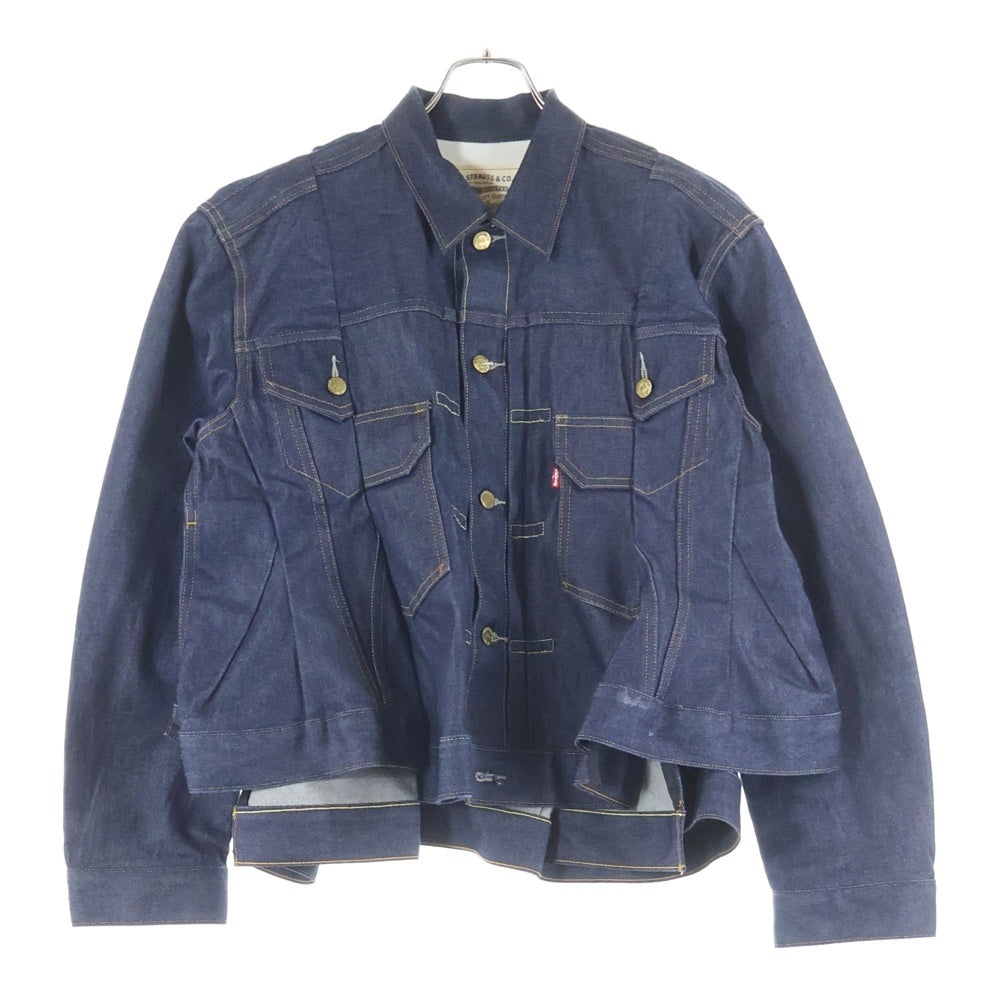 Levi's(リーバイス) 25SS ×sacai Women's Denim Jacket サカイ デニムジャケット インディゴ 25-07781