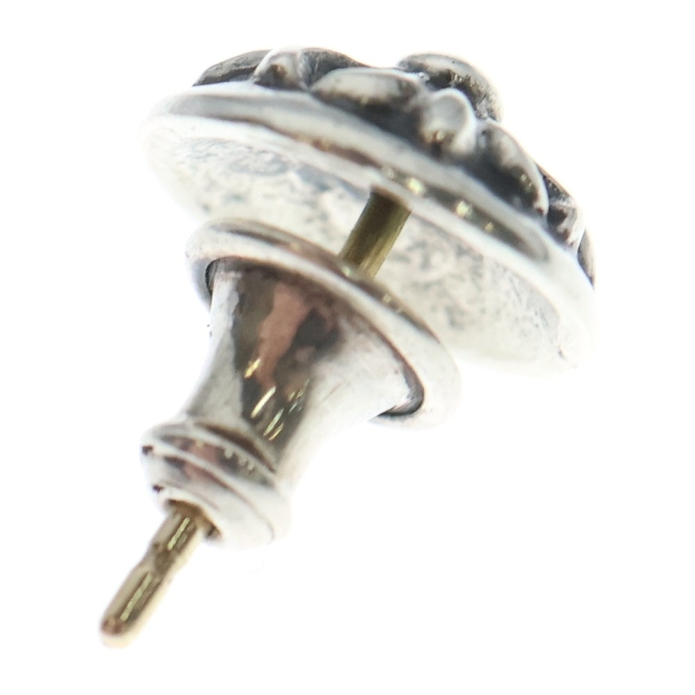 CHROME HEARTS(クロムハーツ) STUD CRSBLL クロスボールスタッドピアス シルバー BCA110