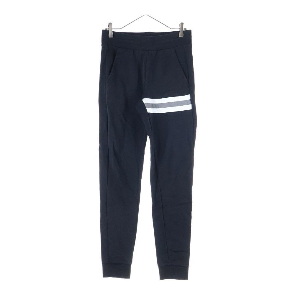 MONCLER(モンクレール) PANTALONE ラインデザイン スウェットパンツ ジョガーパンツ ブラック G10918H73710 809KR