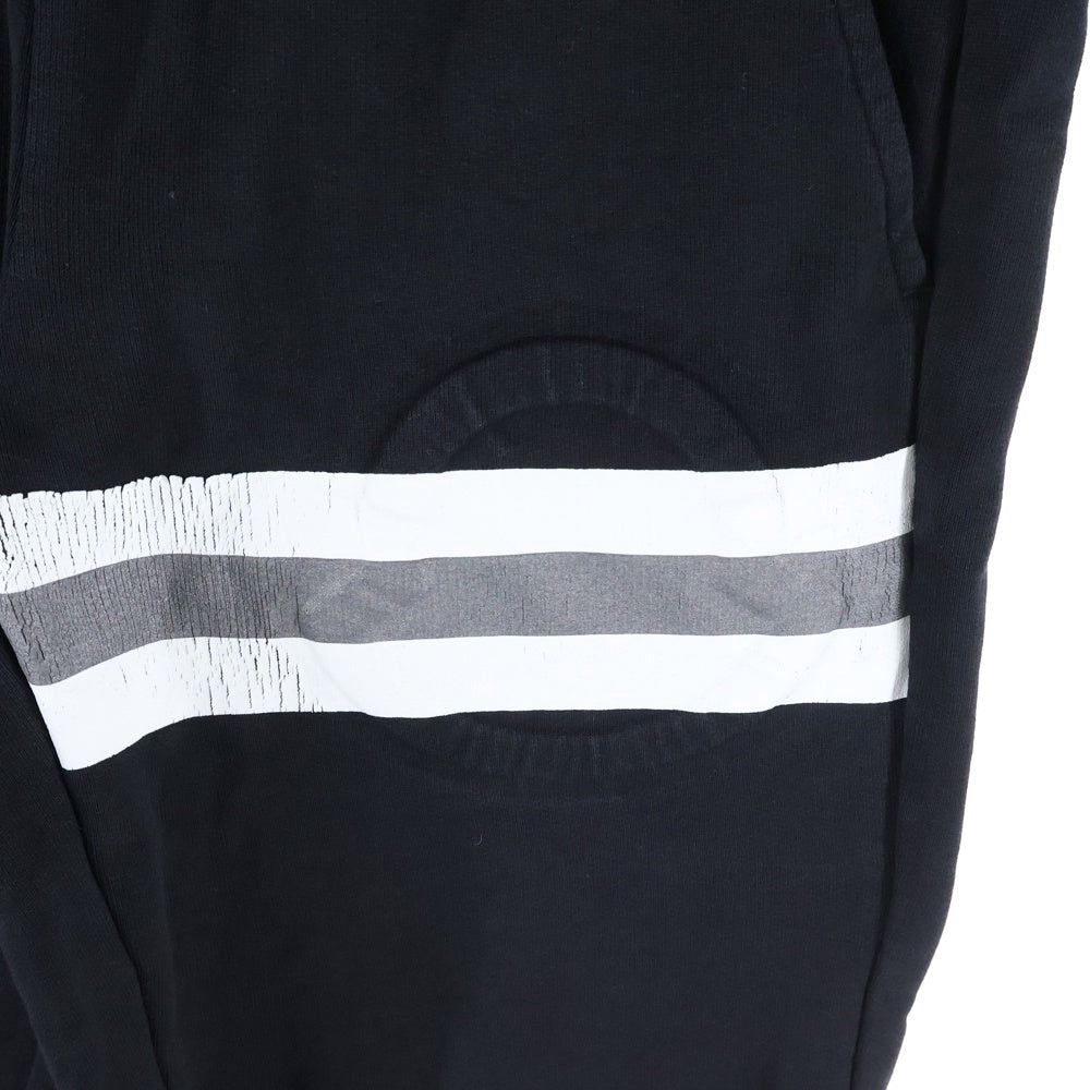 MONCLER(モンクレール) PANTALONE ラインデザイン スウェットパンツ ジョガーパンツ ブラック G10918H73710 809KR