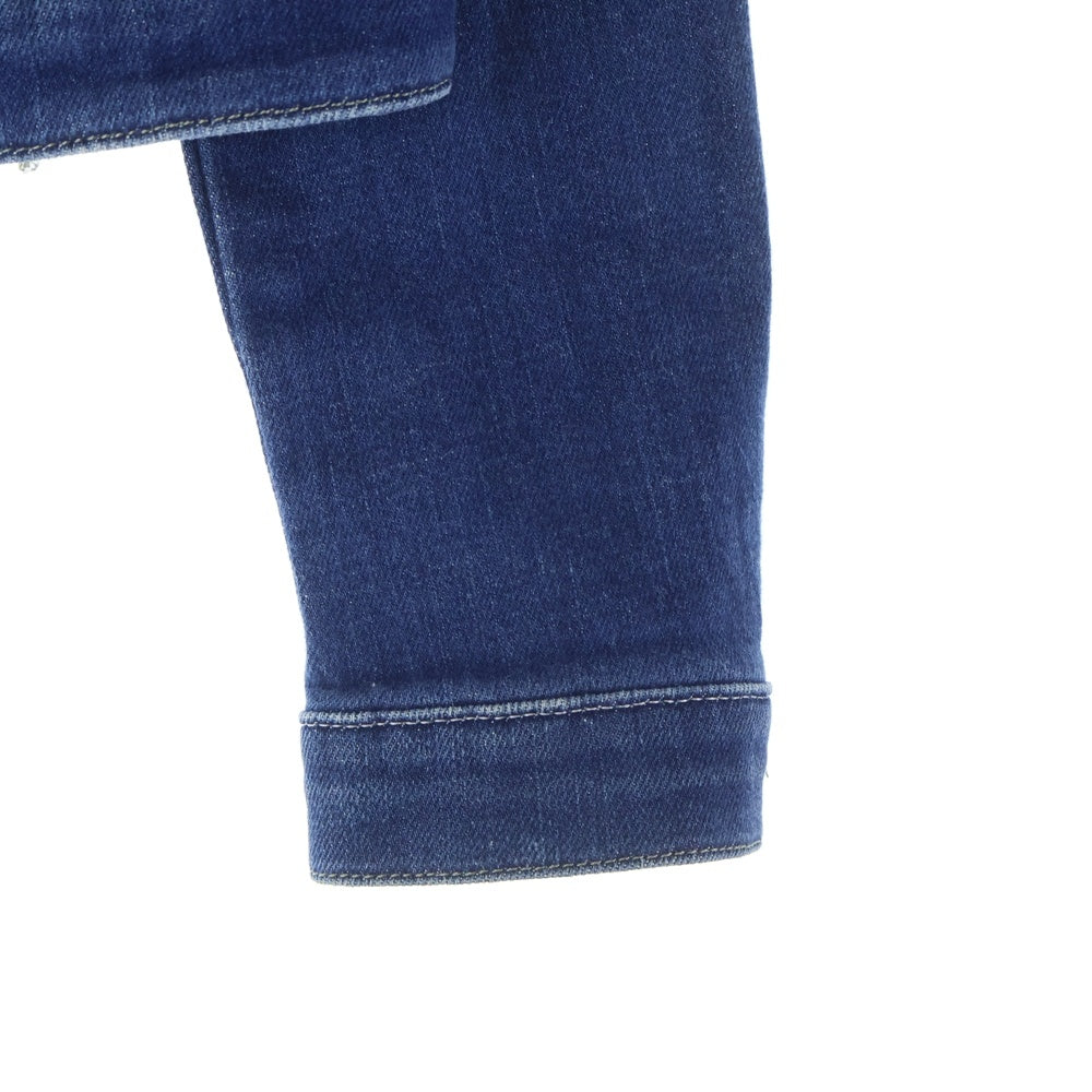 DIESEL(ディーゼル) ショート丈 デニムジャケット ジージャン インディゴ レディース