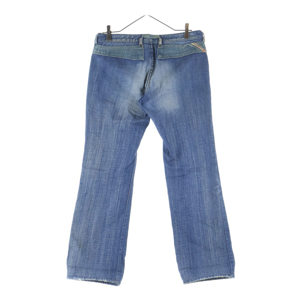 DIESEL(ディーゼル) ダメージ加工 フロントポケット デニムパンツ ジーンズ インディゴ レディース
