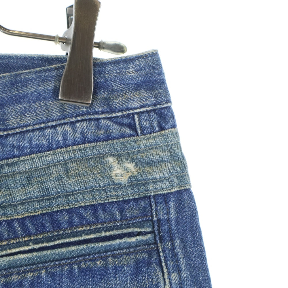 DIESEL(ディーゼル) ダメージ加工 フロントポケット デニムパンツ ジーンズ インディゴ レディース