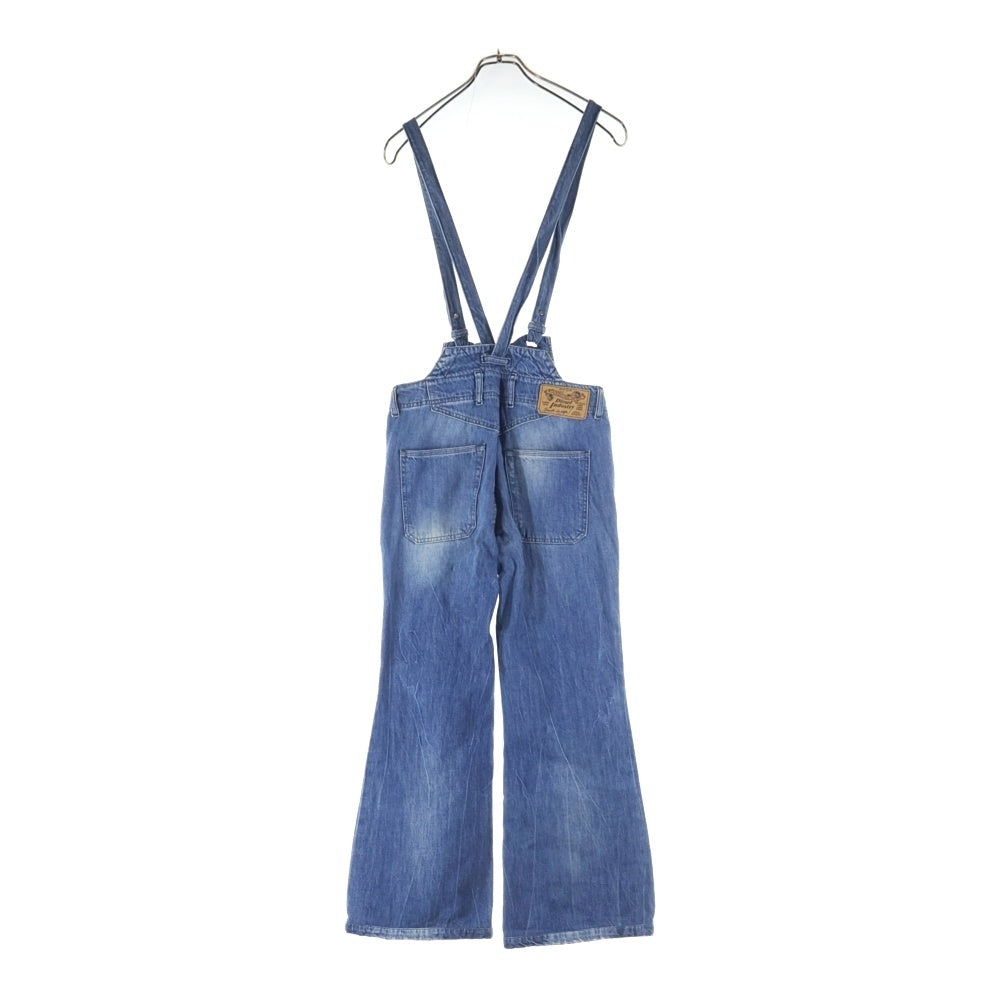 DIESEL(ディーゼル) ウオッシュ加工 デニムカバーオール インディゴ レディース