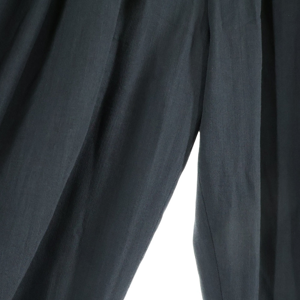 Acne Studios(アクネ ストゥディオズ) LOGO TAPE TROUSERS ロゴテープトラウザーズ イージーワイドパンツ グレー FN-MN-TROU001028