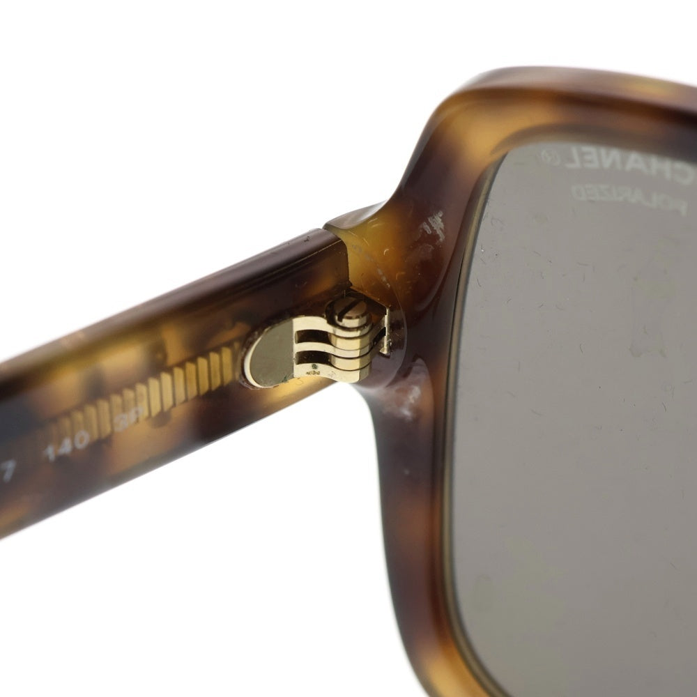 CHANEL(シャネル) スクエアフレーム サングラス アイウェア ブラウン 5408-A