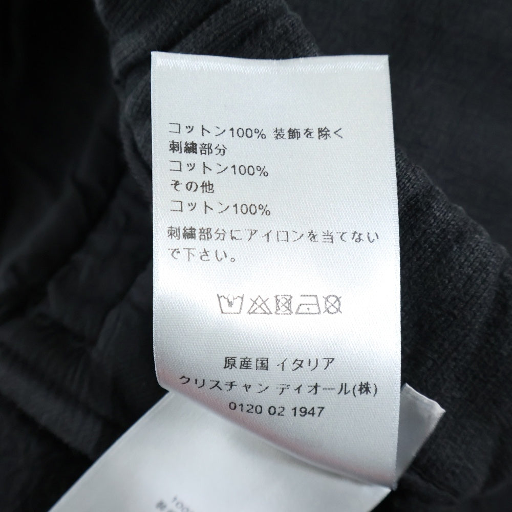 DIOR(ディオール) 22AW Back Logo Sweat 313J136A0807 バックロゴ刺繍 スウェットパンツ ブラック