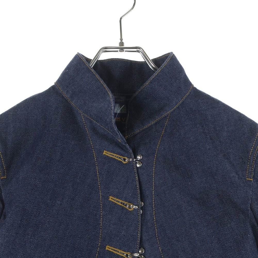 LOUIS VUITTON(ルイヴィトン) 24AW LVアシンメトリックデニムジャケット インディゴ RW242WB EFY FRVE36