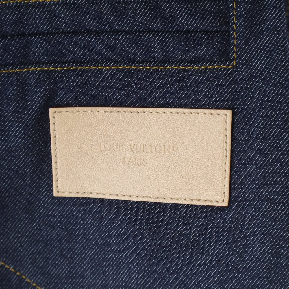 LOUIS VUITTON(ルイヴィトン) 24AW LVアシンメトリックデニムジャケット インディゴ RW242WB EFY FRVE36