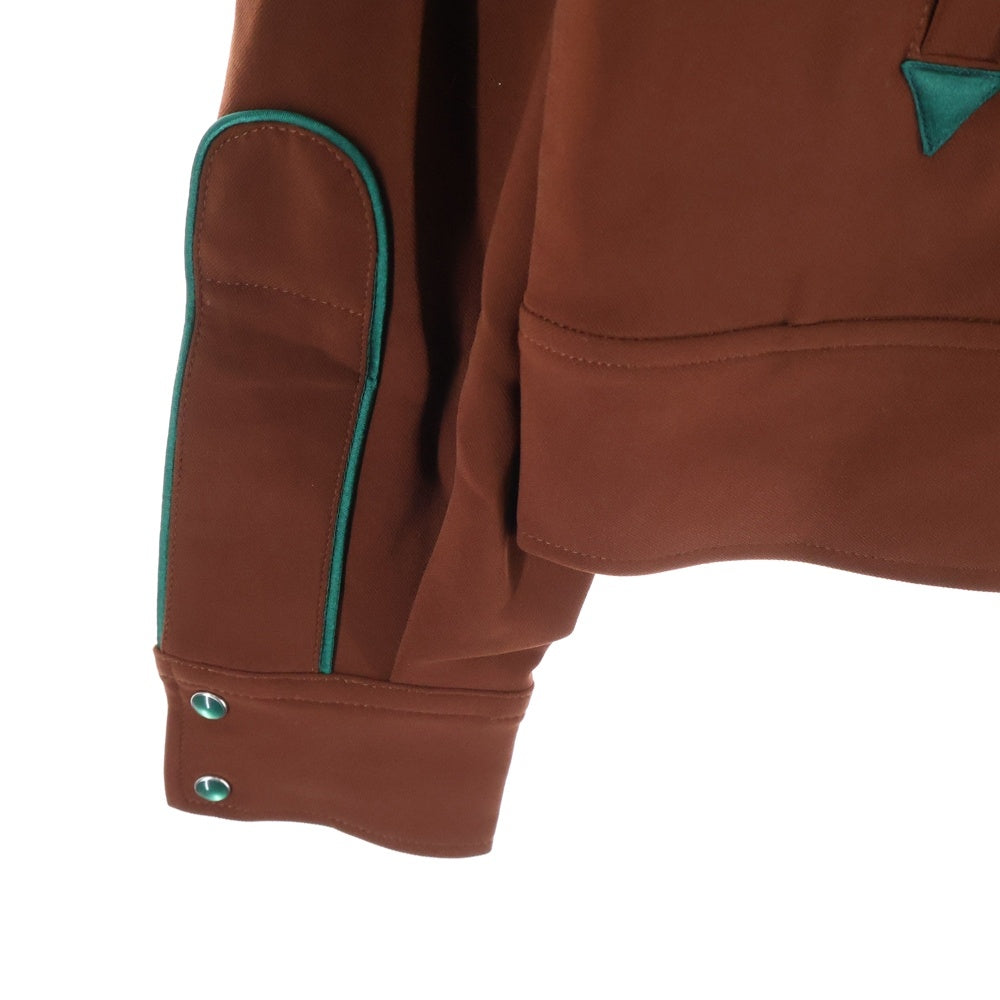 Needles(ニードルス) Piping Cowboy Jacket パイピング カウボーイジャケット フルスナップボタン長袖シャツ ブラウン NS150