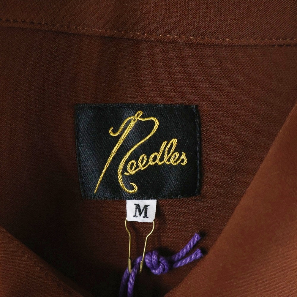 Needles(ニードルス) Piping Cowboy Jacket パイピング カウボーイジャケット フルスナップボタン長袖シャツ ブラウン NS150