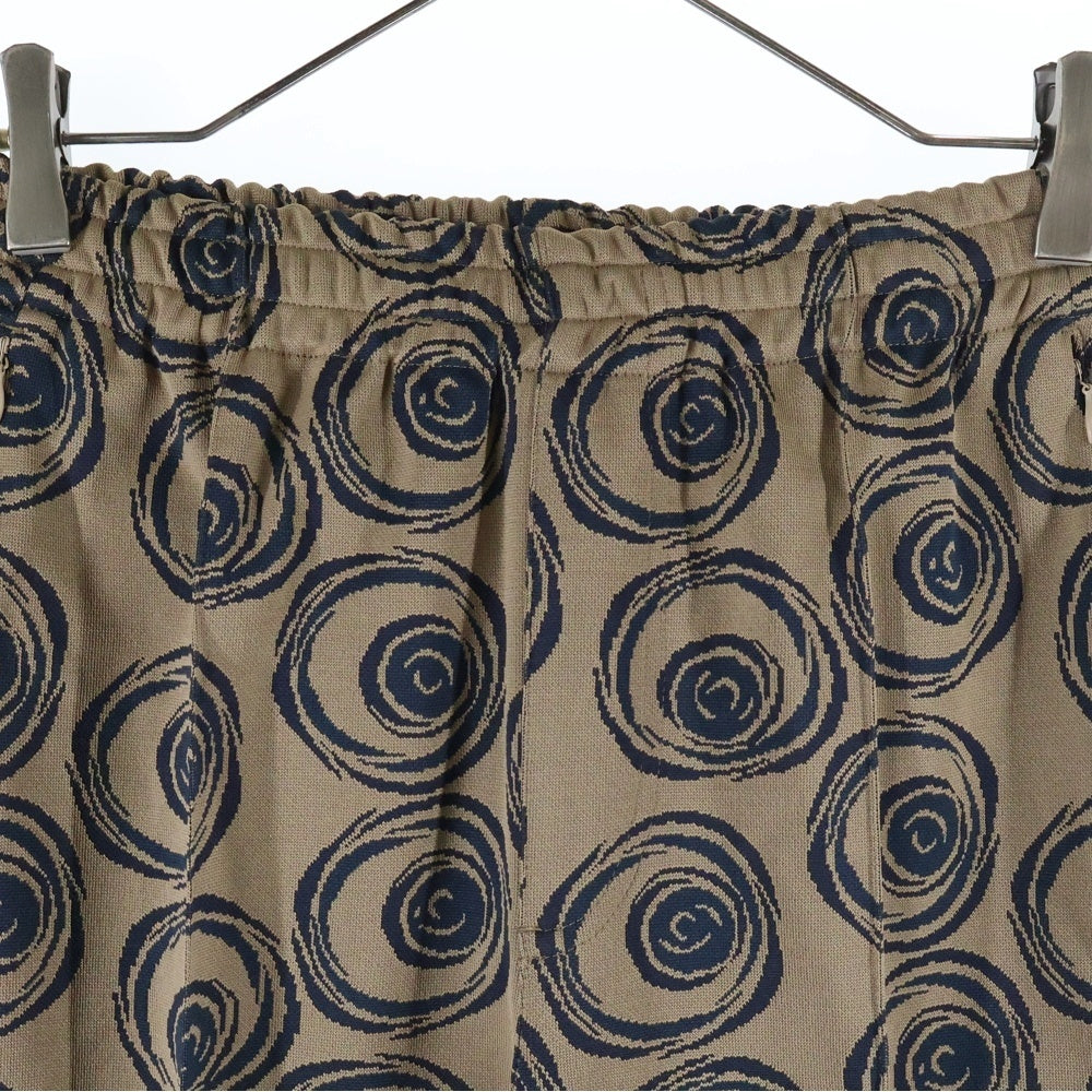 Needles(ニードルス) 23SS ×BARACUTA JACQUARD TROUSER バラクータ ジャガードトラウザー ジョガーパンツ ベージュ BRPAN0028