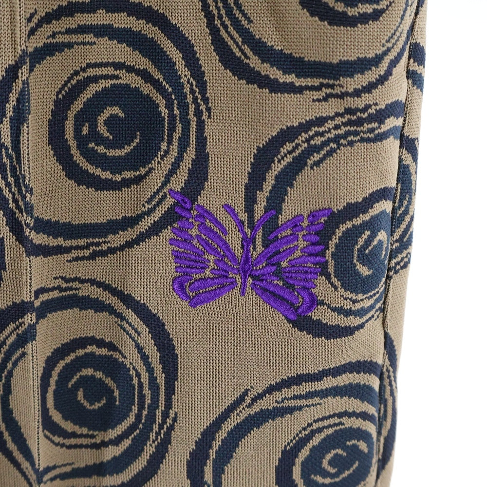 Needles(ニードルス) 23SS ×BARACUTA JACQUARD TROUSER バラクータ ジャガードトラウザー ジョガーパンツ ベージュ BRPAN0028