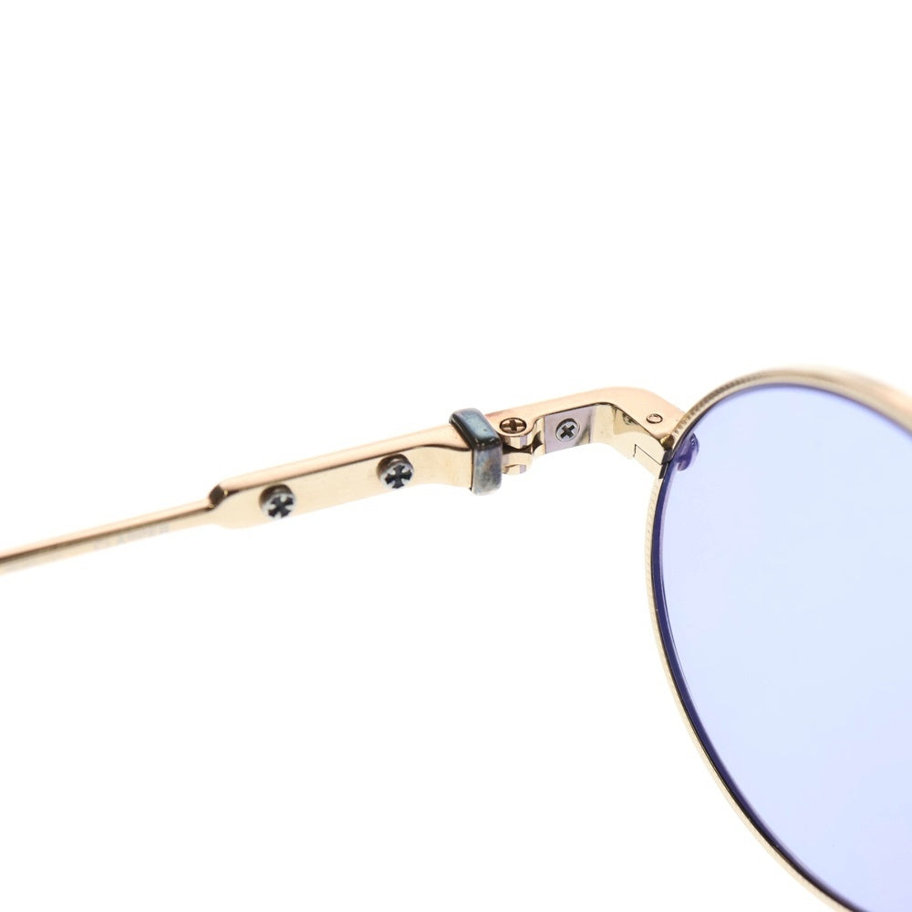 CHROME HEARTS(クロムハーツ) CHROME HEARTS クロムハーツ CLAPPER オーバルフレーム サングラス アイウェア 眼鏡 ゴールド