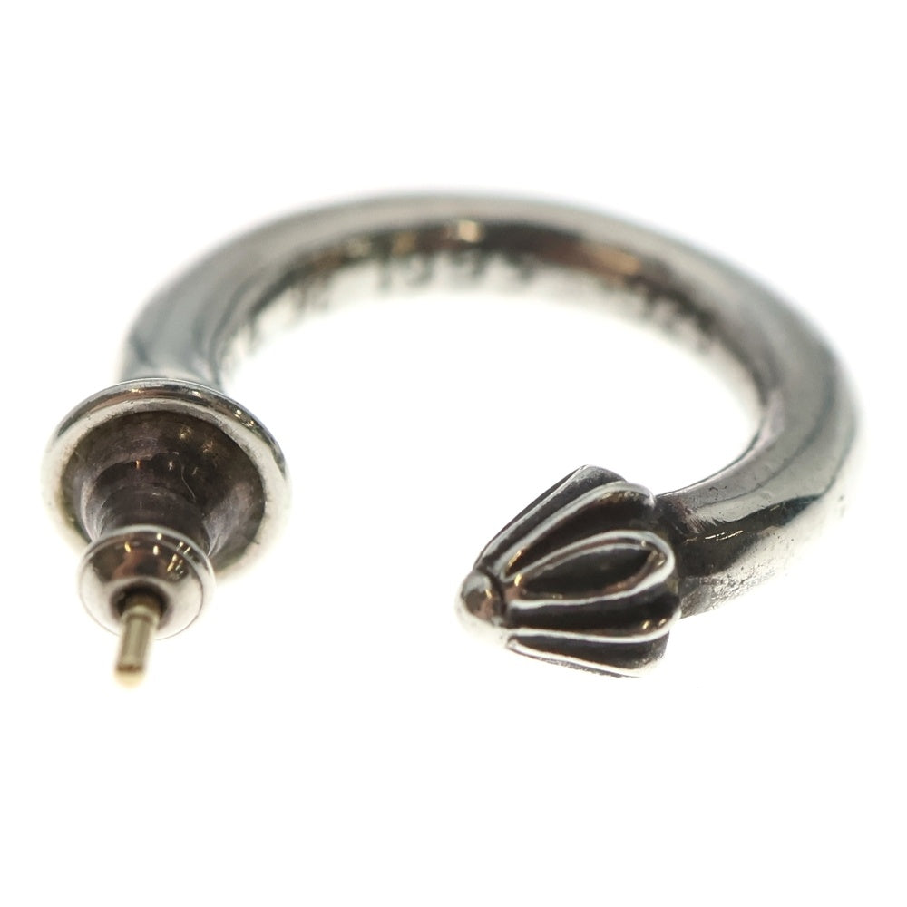 CHROME HEARTS(クロムハーツ) HOOP PLAIN プレーン フープピアス シルバー BCA101