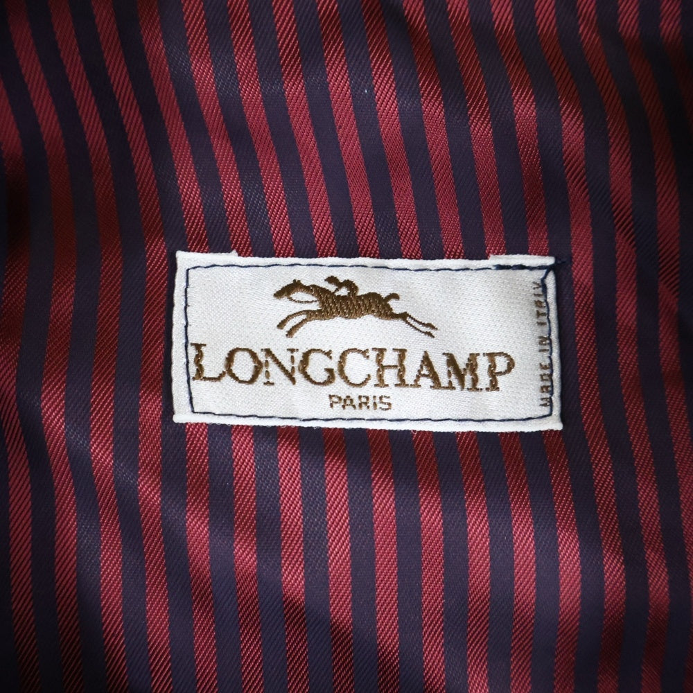LONGCHAMP(ロンシャン) ボンバージャケット ウール ジップアップ ブラック