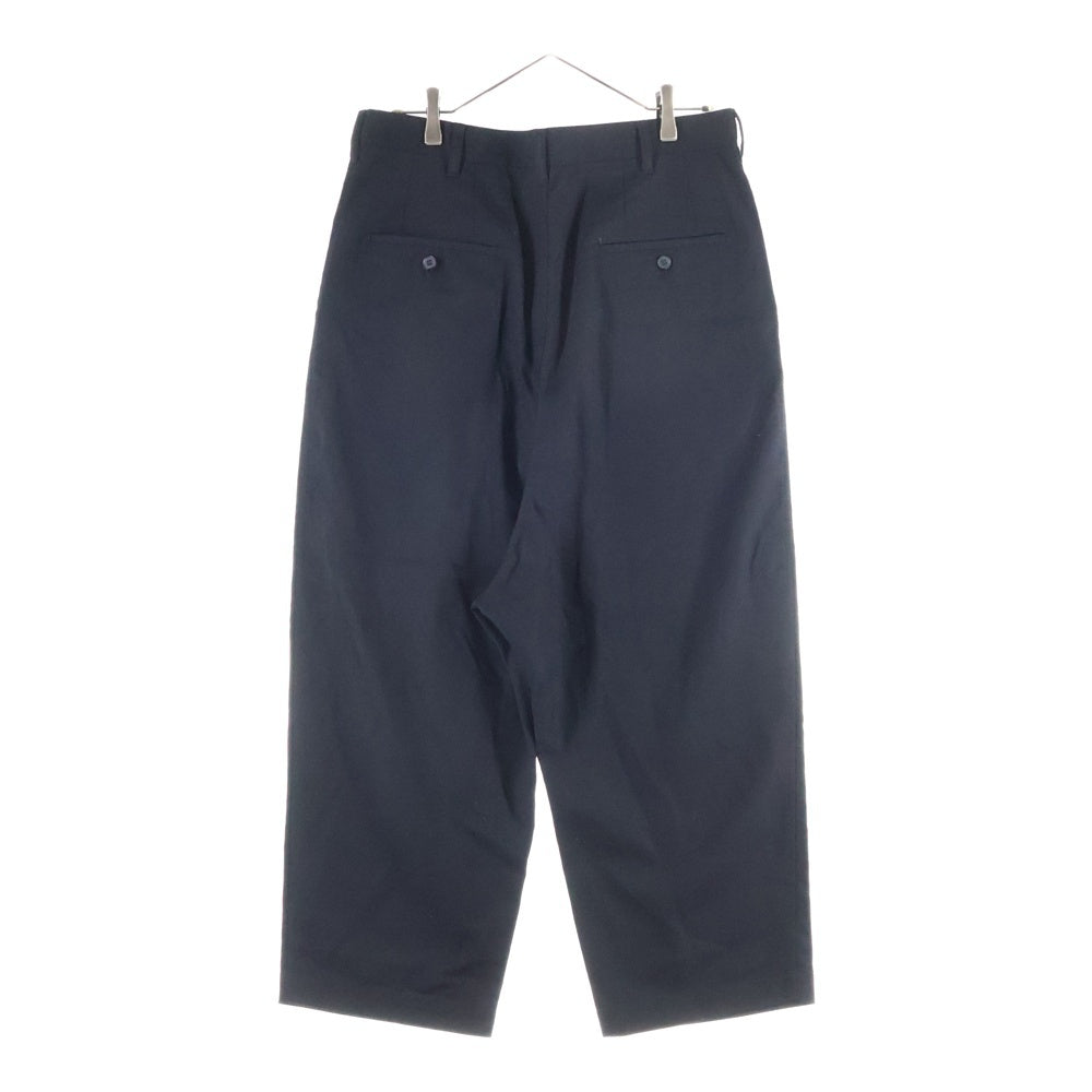 COMME des GARCONS HOMME(コムデギャルソンオム) 24AW ウールトロ スラックスパンツ ブラック HN-P102