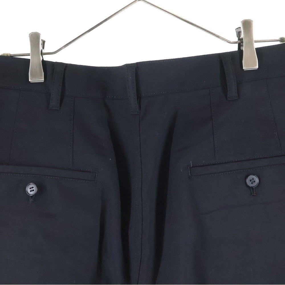 COMME des GARCONS HOMME(コムデギャルソンオム) 24AW ウールトロ スラックスパンツ ブラック HN-P102