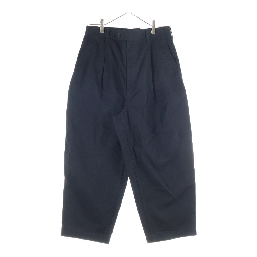 COMME des GARCONS JUNYA WATANABE MAN(コムデギャルソンジュンヤワタナベマン) 23AW ナイロンツイル 1タックスラックスパンツ ブラック WL-P045