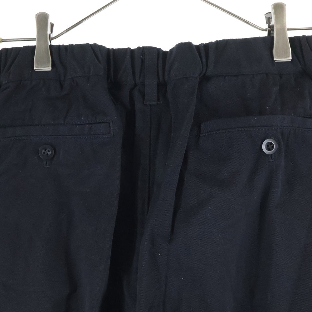 COMME des GARCONS JUNYA WATANABE MAN(コムデギャルソンジュンヤワタナベマン) 23AW ナイロンツイル 1タックスラックスパンツ ブラック WL-P045