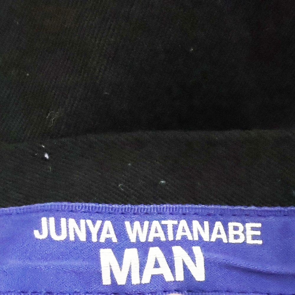 COMME des GARCONS JUNYA WATANABE MAN(コムデギャルソンジュンヤワタナベマン) 23AW ナイロンツイル 1タックスラックスパンツ ブラック WL-P045