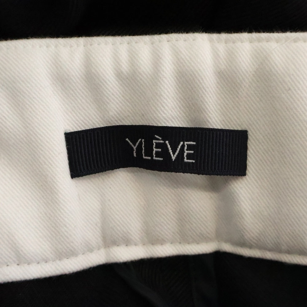 YLEVE(イレーヴ) 1タックスラックスパンツ トラウザー ブラック 170-4240052