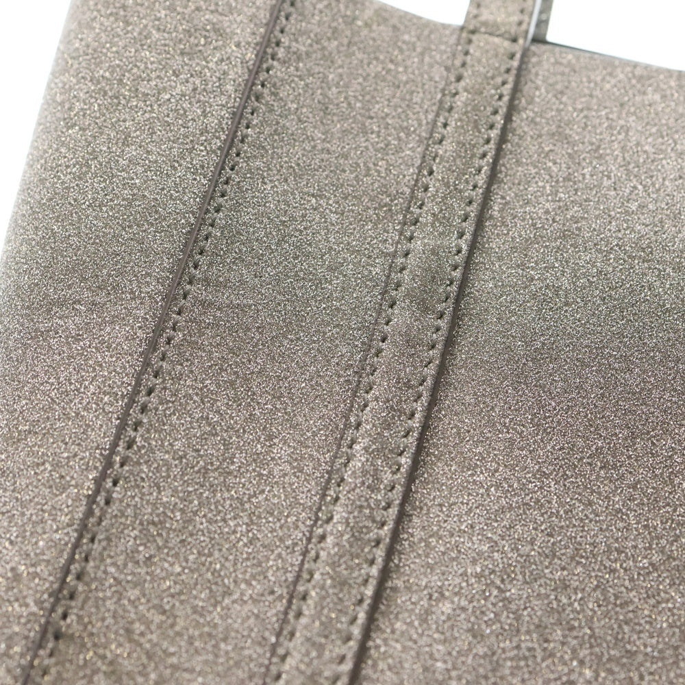 BALENCIAGA(バレンシアガ) EVERYDAY TOTE XXS GLITTER ラメ 2WAY レザー ショルダーバッグ シルバー 551815 レディース