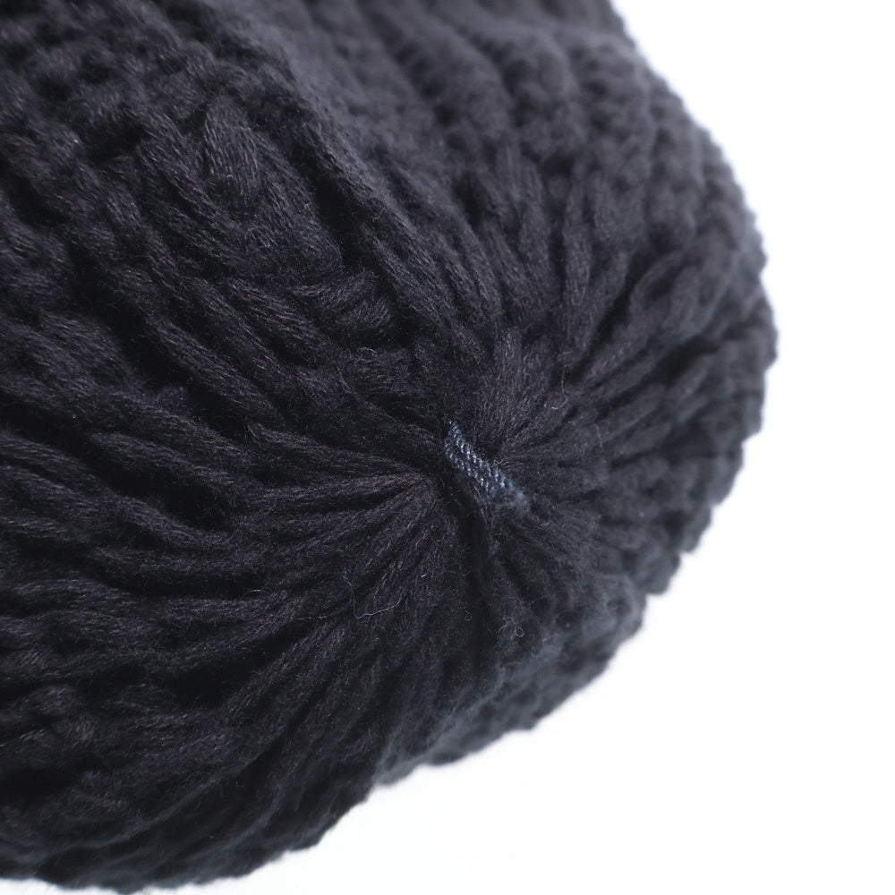 everyone(エブリワン) ウールニット キャップ ビーニー ブラック