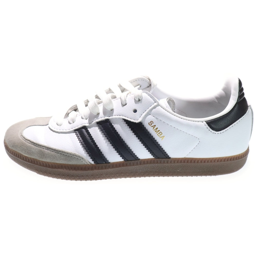 adidas(アディダス) SAMBA VEGAN サンバ ローカットスニーカー ホワイト H01877 レディース