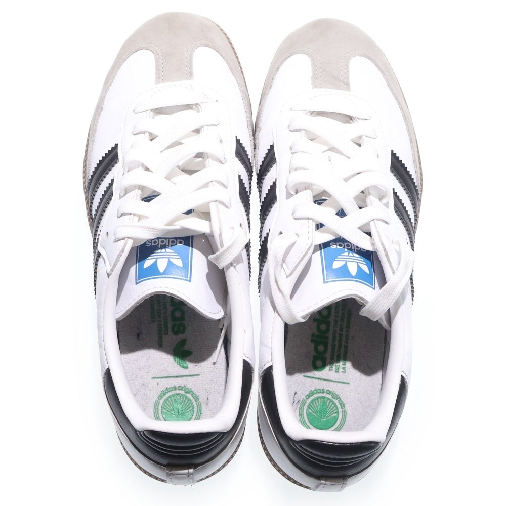 adidas(アディダス) SAMBA VEGAN サンバ ローカットスニーカー ホワイト H01877 レディース