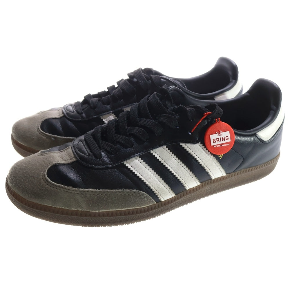 adidas(アディダス) Samba Vegan レザー ローカットスニーカー ブラック H01878