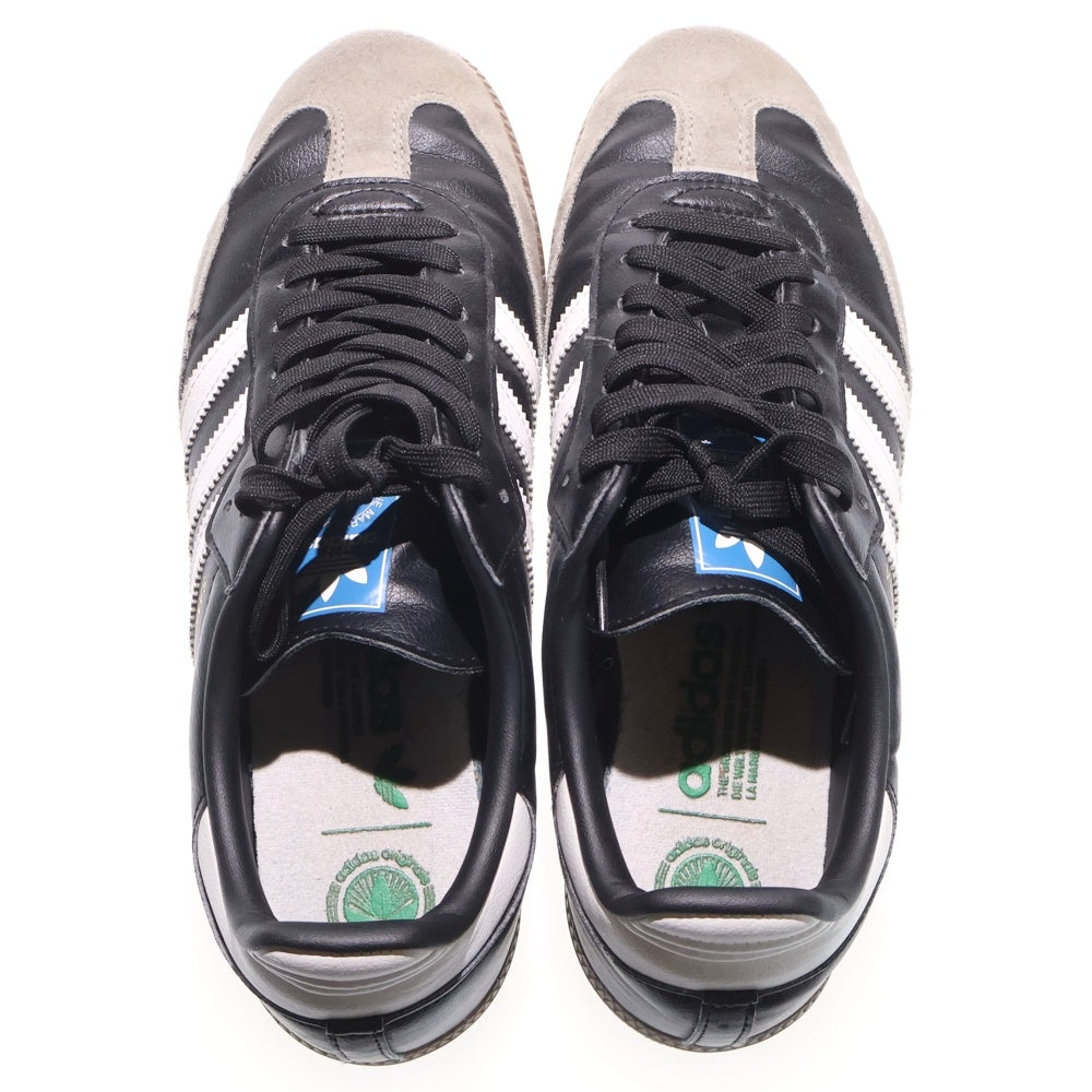 adidas(アディダス) Samba Vegan レザー ローカットスニーカー ブラック H01878