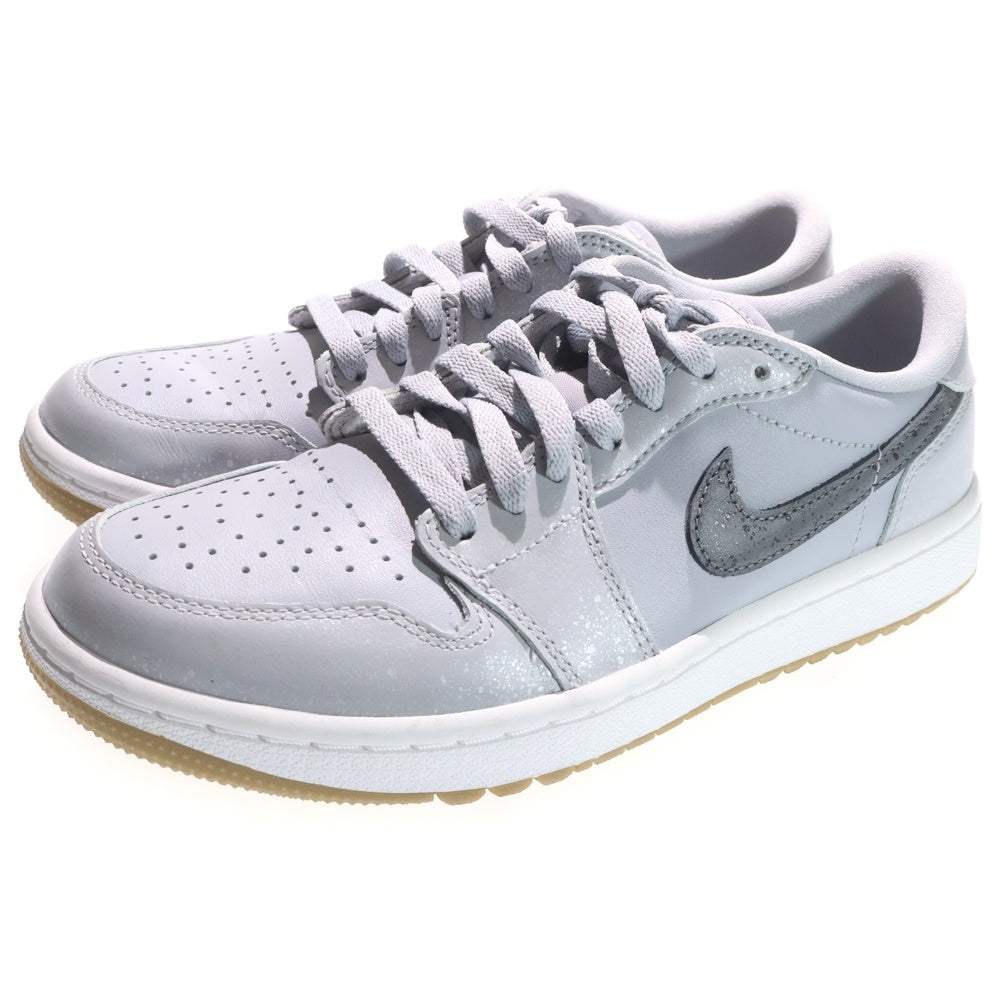 NIKE(ナイキ) Air Jordan 1 Low Golf エアージョーダン 1 ゴルフ ローカットスニーカー グレー DD9315-006 レディース