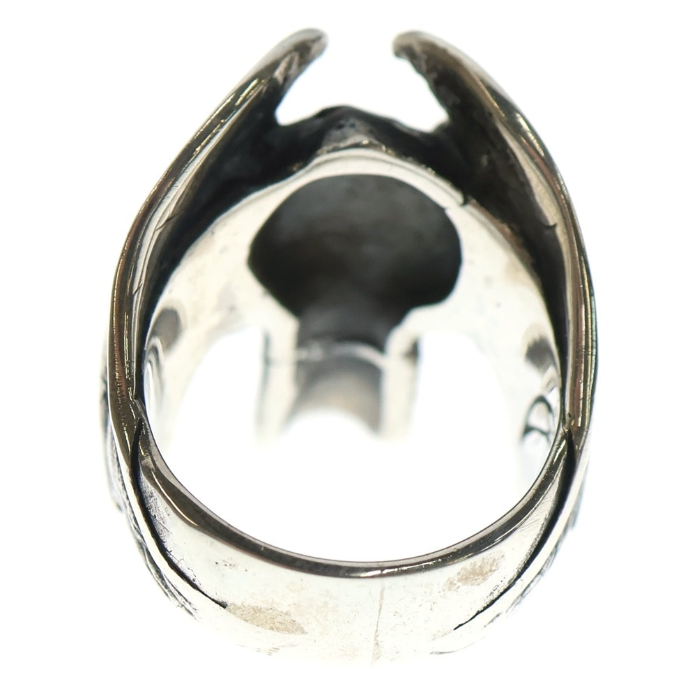 CRAZY PIG(クレイジーピッグ) ルシファー スカル リング #108 LUCIFER SKULL シルバー