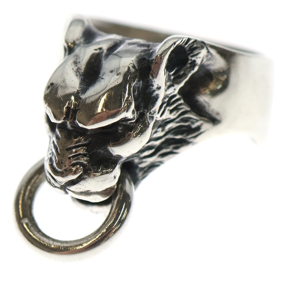 CRAZY PIG(クレイジーピッグ) TIGER HEAD #572 タイガーヘッド リング シルバー