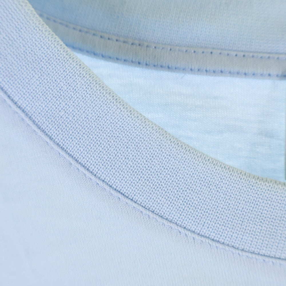 BURBERRY(バーバリー) ラバーロゴ バックプリント 半袖Tシャツ 8048847 ブルー