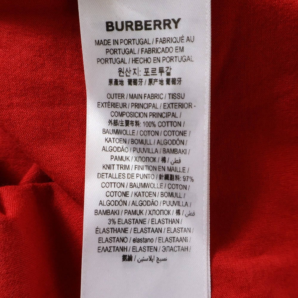 BURBERRY(バーバリー) TB Logo Tee プリントTシャツ 8025503 レッド