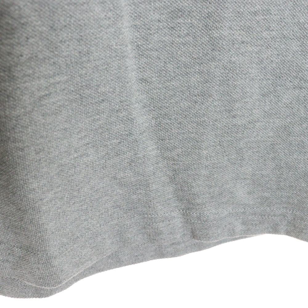 MONCLER(モンクレール) MAGLIA POLO MANICA CARTA ロゴワッペン 襟ロゴ 半袖ポロシャツ 21091346950 84093 グレー