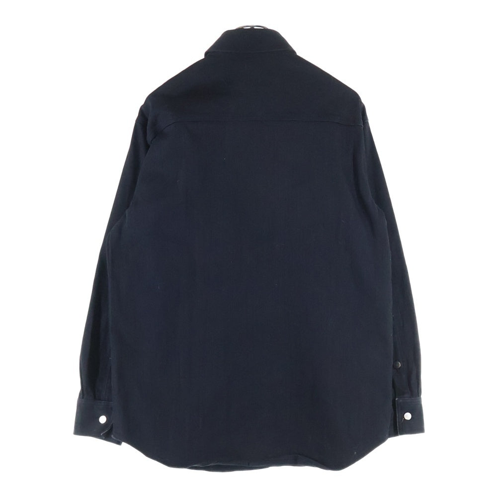 RAF SIMONS(ラフシモンズ) キャリーオーバーサイズデニムシャツ ブラック 182-241