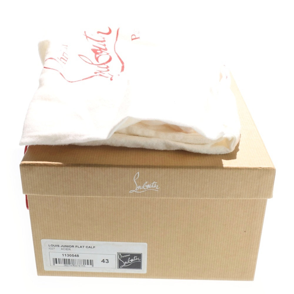 CHRISTIAN LOUBOUTIN(クリスチャンルブタン) LOUIS JUNIOR ルイスジュニア ローカット レザー スニーカー グレー 1130548