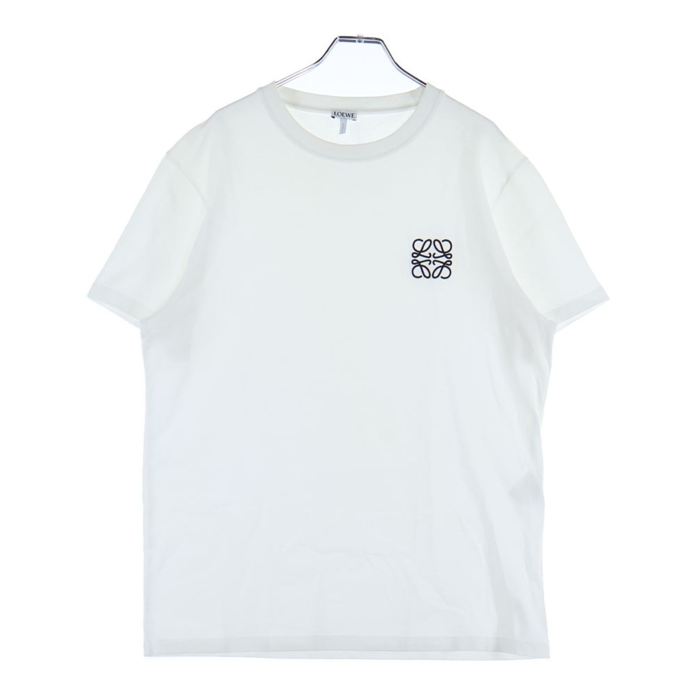 LOEWE(ロエベ) アナグラム刺繍tロゴTシャツ ホワイト H526Y22X75