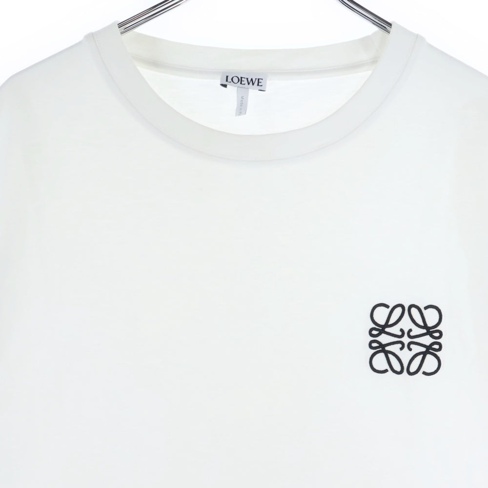 LOEWE(ロエベ) アナグラム刺繍tロゴTシャツ ホワイト H526Y22X75