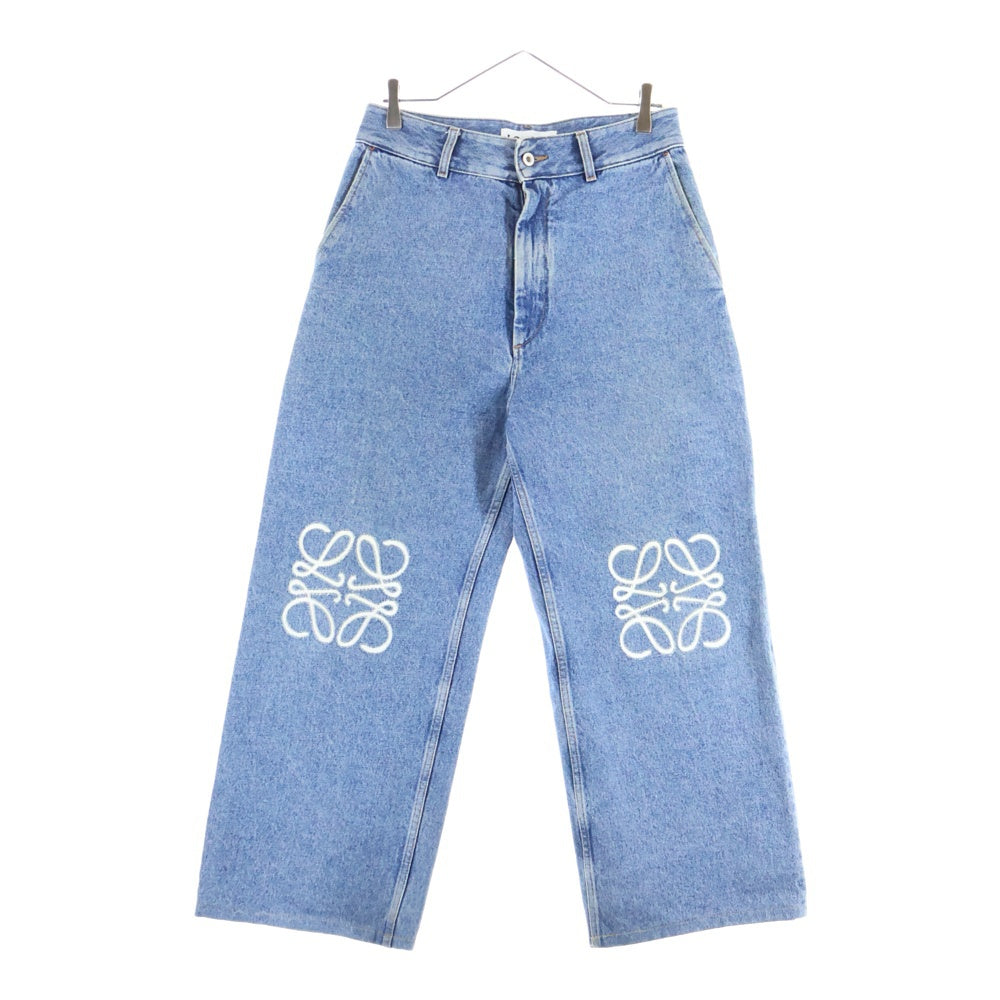 LOEWE(ロエベ) Anagram Baggy Jeans アナグラムバギージーンズ インディゴ S359Y11X43