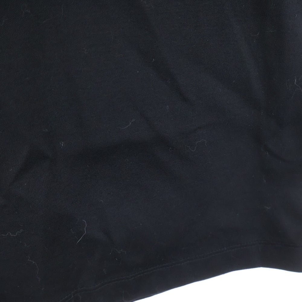 PRADA(プラダ) ロゴプレートプリントインターロック半袖Tシャツ ブラック UJN656 R232 13MQ