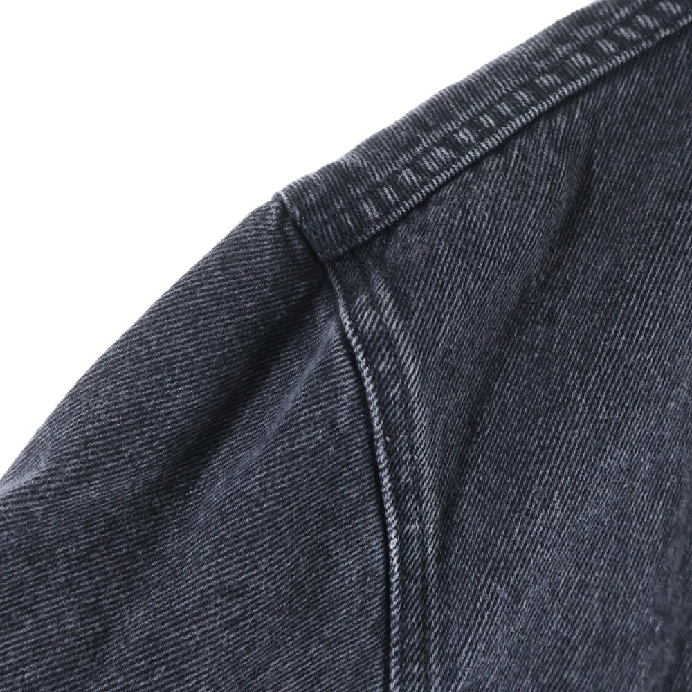 LOEWE(ロエベ) アナグラムトラッカーデニムジャケット ブラック H524Y50W26