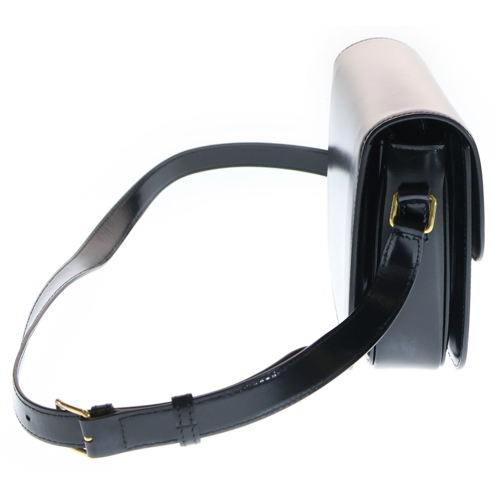 CELINE(セリーヌ) Triomphe Shoulder Bag トリオンフショルダーバッグ ブラック レディース