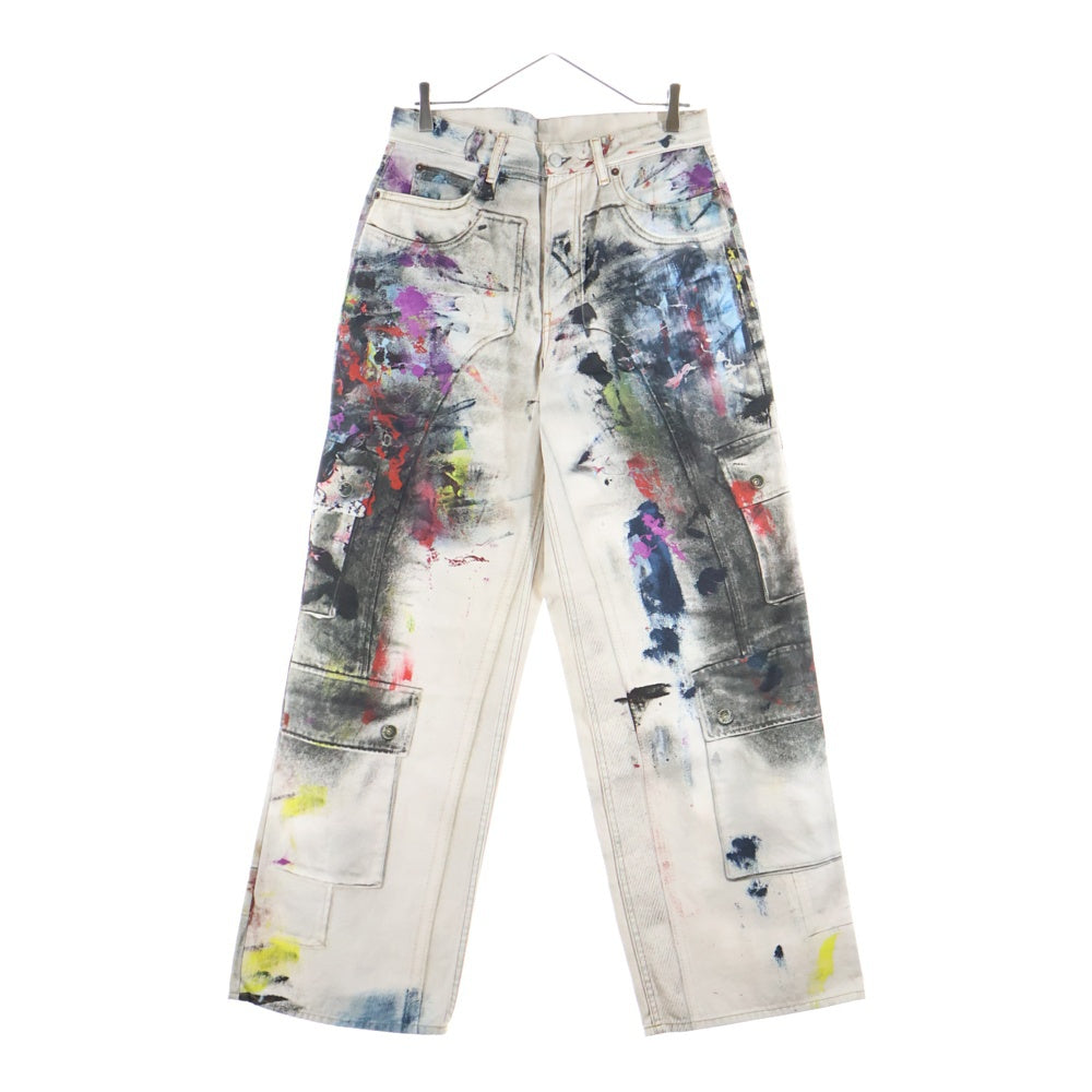 Acne Studios(アクネ ストゥディオズ) 1981M ルーズフィット トラウザーズ デニムパンツ ジーンズ グレー MN-TROU000959